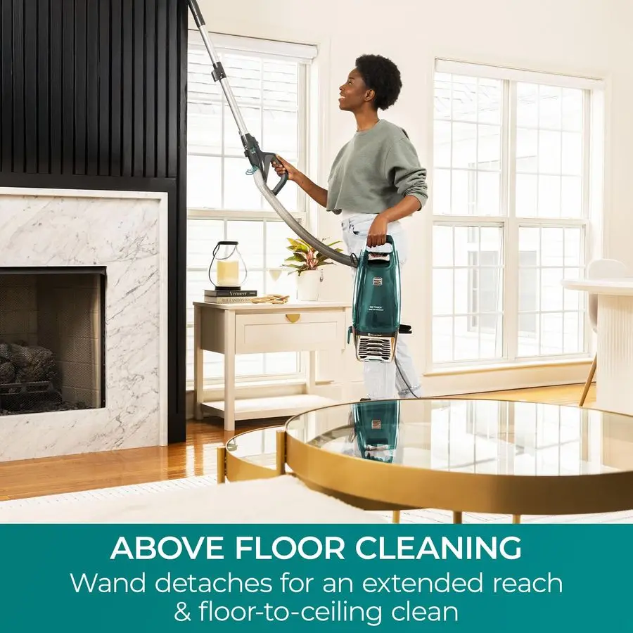 Intuition Bagged Upright Vacuum LiftUp Carpet Cleaner 2Motor Power Suction with HEPA Filter, 3in1 Combination Tool, HandiMate fo