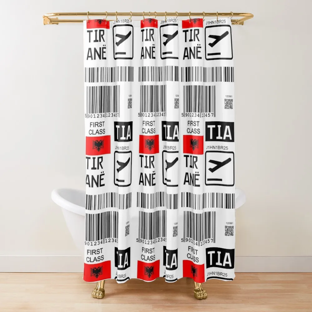 

Tirana International Airport Nn Tereza Shower Curtain Shower Waterproof In The Bathroom Modern Accessory Bathrooms Curtain