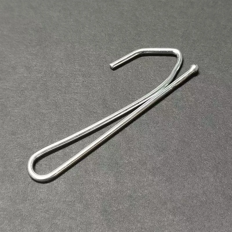 Smooth Sliding Hook Silver Iron Drapery Pins 73 pcs, perfect for Bedroom Window Drapery, Silver Iron Material