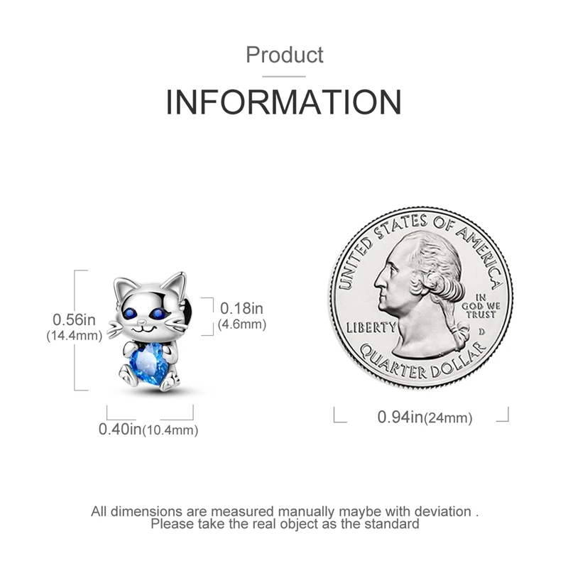 Cartoon Beaded Animals Pendants 925 Silver Charms Beads Fits 3mm Original Bracelet Necklace Womens DIY Fine Jewelry Gift New in