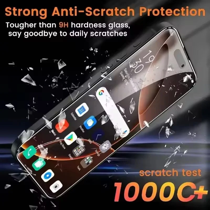 3 Piezas Recubrimiento Oleofóbico Sin Polvo Fácil Instalación Protector de Pantalla para IPhone 17 16 15 14 13 Pro Max Plus Air 16E Vidrio HD 4