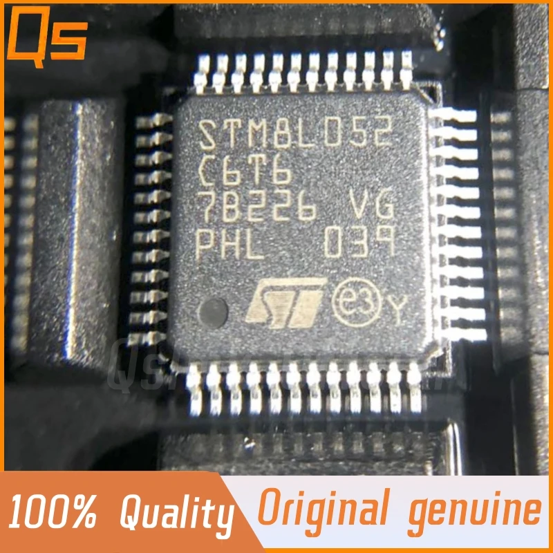 New Original STM8L052C6T6 STM8L052 LQFP48 8-Bit Microcontrolle MCU