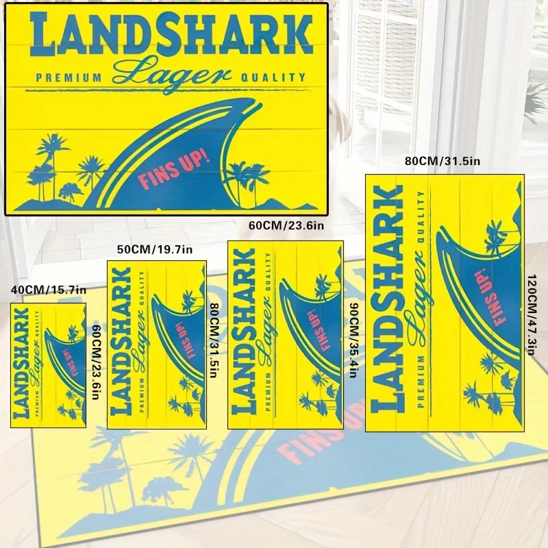 VIKAMA الإبداعية الدوري الاميركي للمحترفين دخول باب الحمام امتصاص الماء السجاد المضادة للانزلاق طاولة القهوة لغرفة المعيشة الكلمة حصيرة ديكور المنزل #3