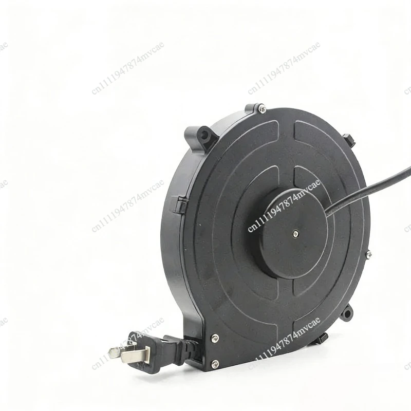 Small automatic retractable wire winding device, retractable storage reel, wire winding device, automatic winding reel
