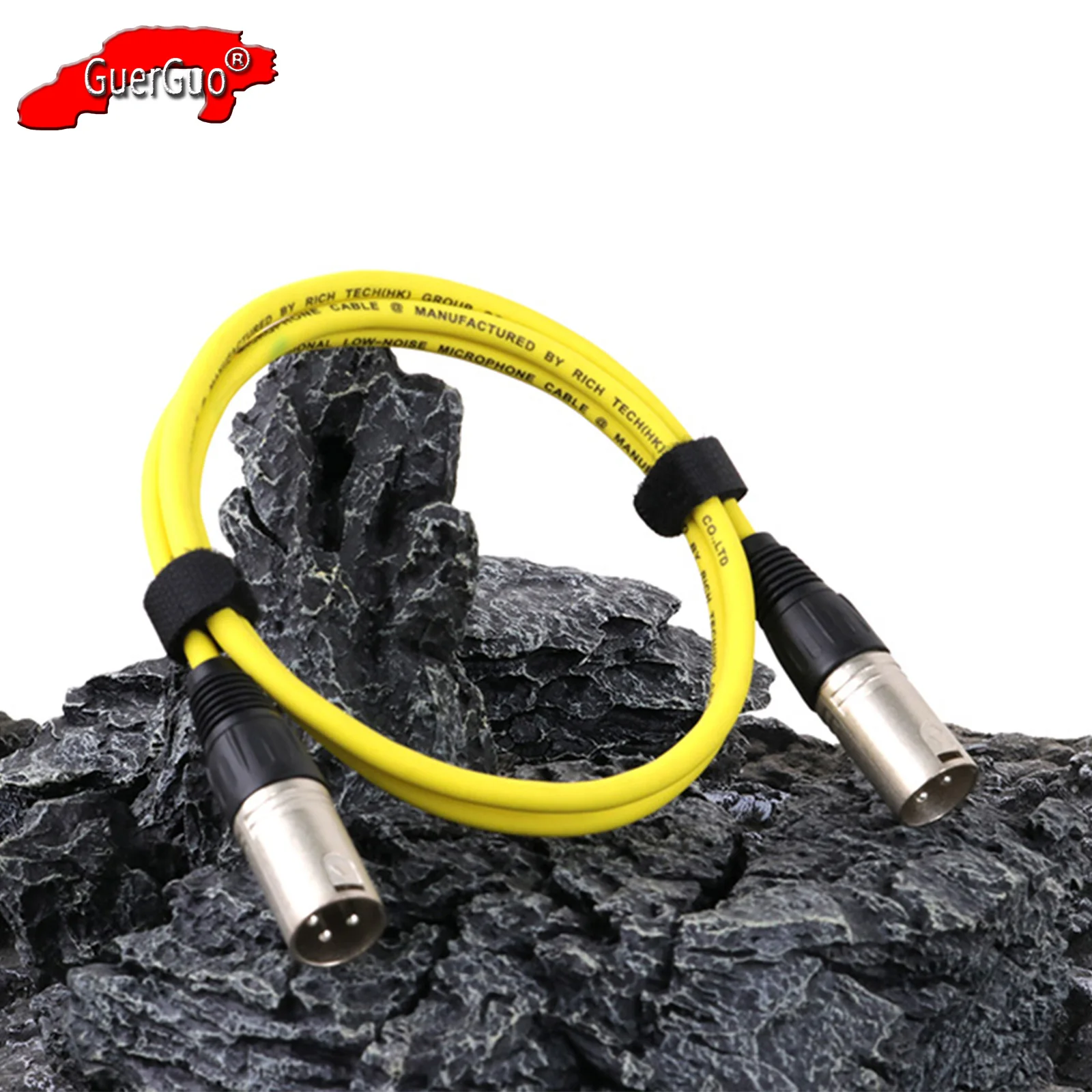 XLR Cable,Pro 3Pin XLR Male to Male Balanced XLR MIC Speaker Line Audio Extension Cord for Amp,Preambles,Speaker Systems,Mixer