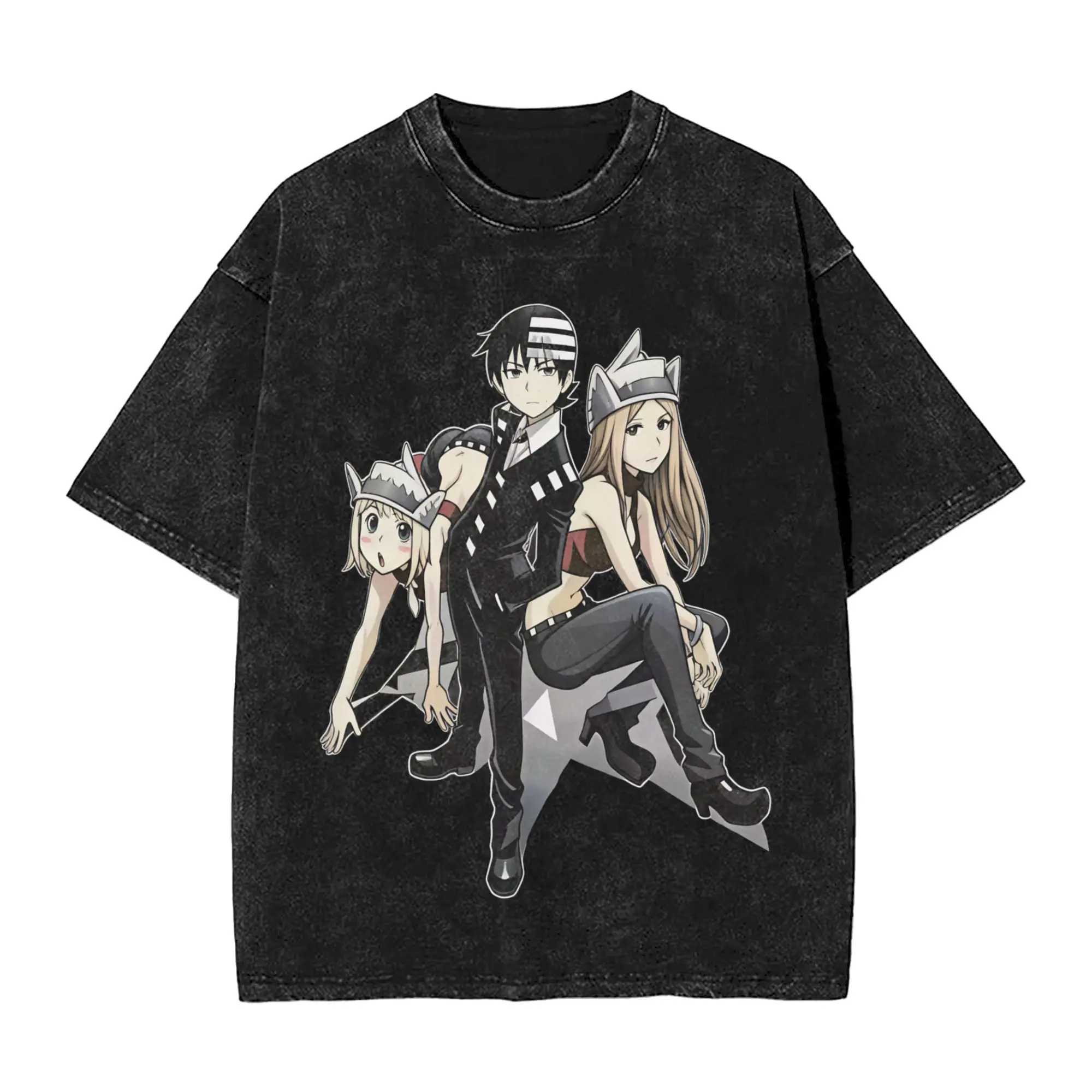 Men's Souls Eaters Maka Albarn T-Shirts  Clothes Beach Vintage Short Sleeve T Shirt O-Neck Harajuku Casual Tee Shirt Cheap