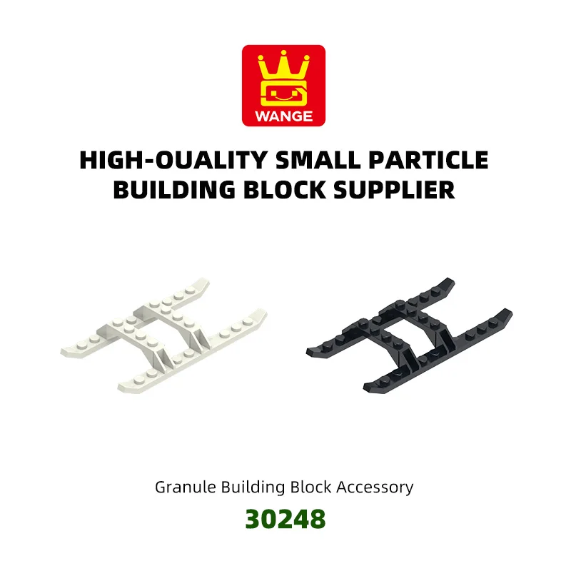 

WANGE 14Pcs/Lot 30248 Helicopter skids Block Moc Color Accessories Compatible with Brick DIY Children's Toy Assembly Gift Box