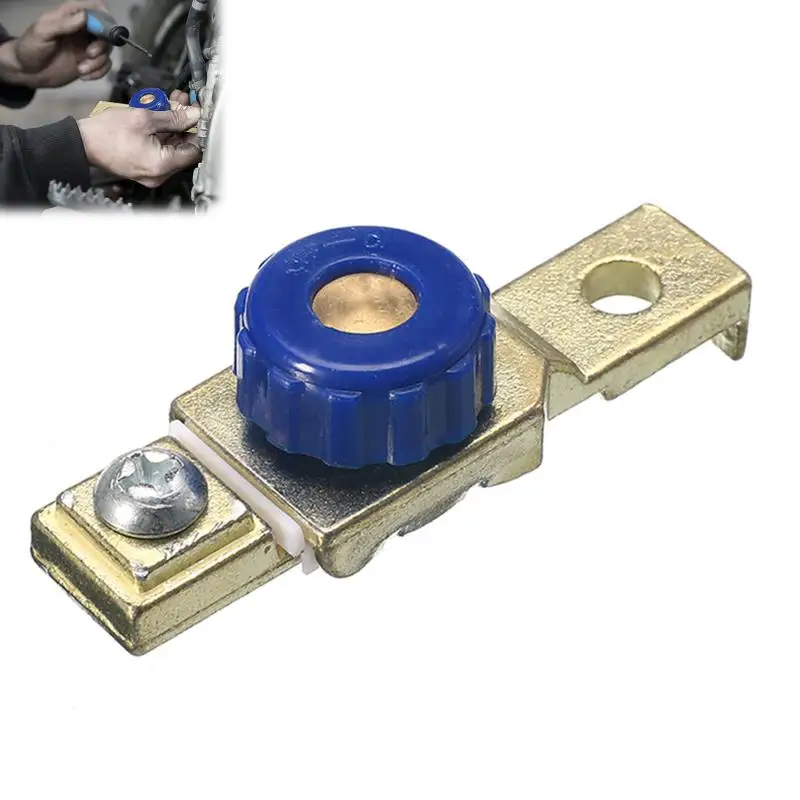 Car Motorcycle Battery Terminal Link Quick Cut-off Switch Rotary Disconnect Isolator Car Truck Parts Battery Cut-off Switch