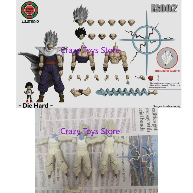 En Stock LS Studio Dragon Ball Son Gohan superhéroe bestia Gohan Anime figura de acción modelo juguete para regalo para niños