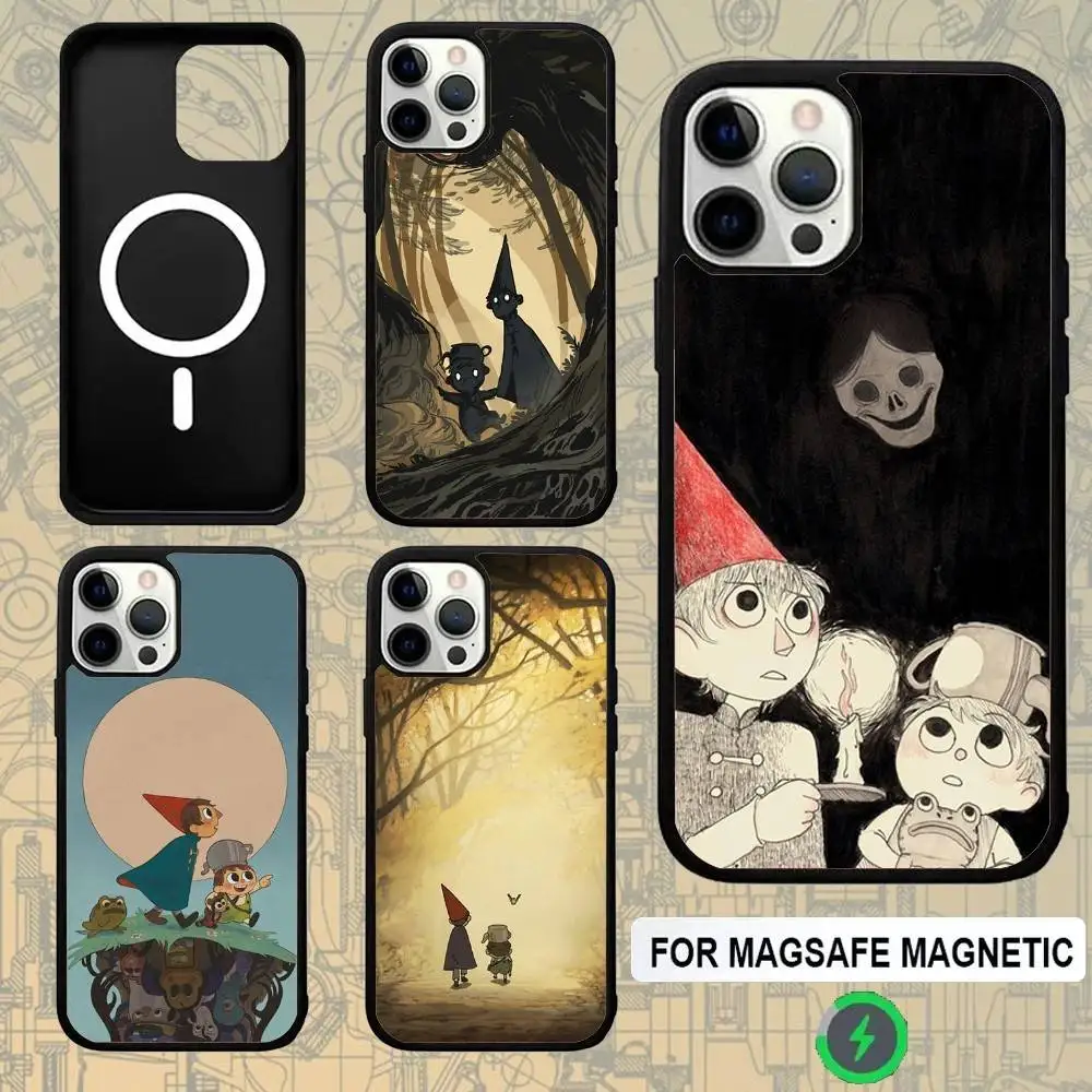 

O-Over The Garden Wall Cartoon For Magsafe Wireless Case For iPhone 15,16,17,13,14,11,12,Pro,Max,Plus,E,Air,Mini Magnetic
