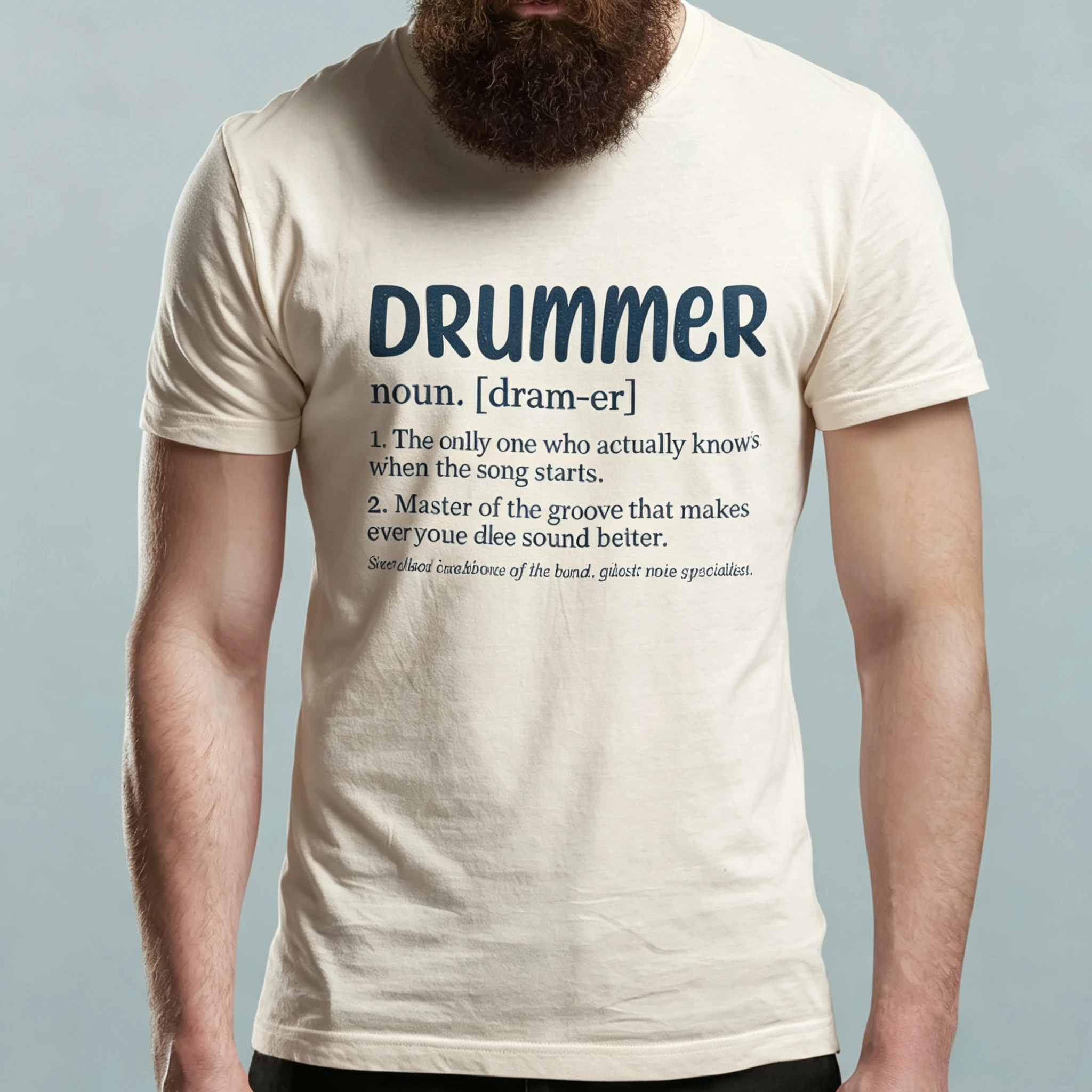 Summer Music Art Style, Casual Fashion, Loose Oversized Tops, Funny Drummer Dark Humor T-shirts