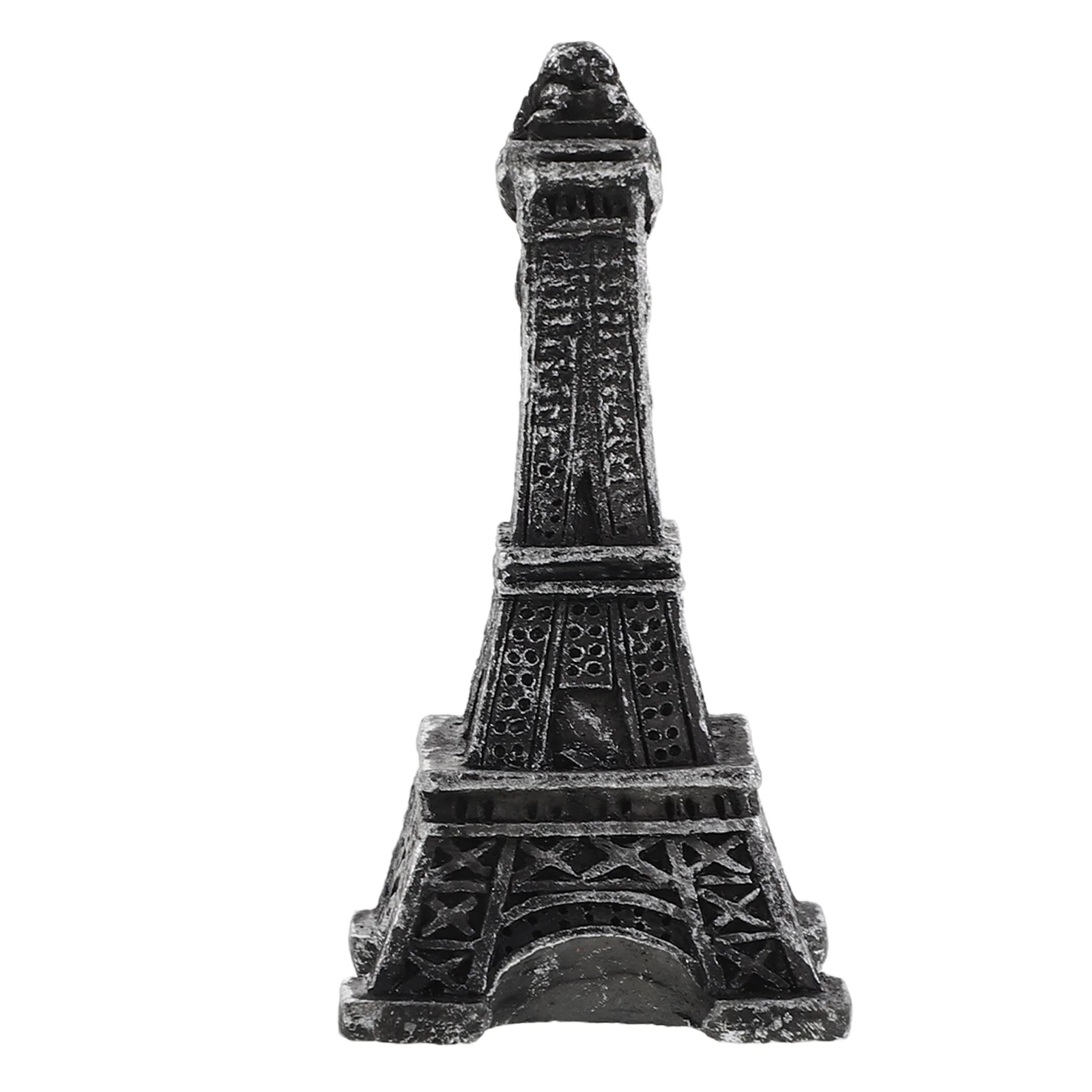 

Mini Eiffel Tower Resin Building Statue Vintage Table Centerpiece For Home Office Desk Decor Micro Landscape Display Small Tower