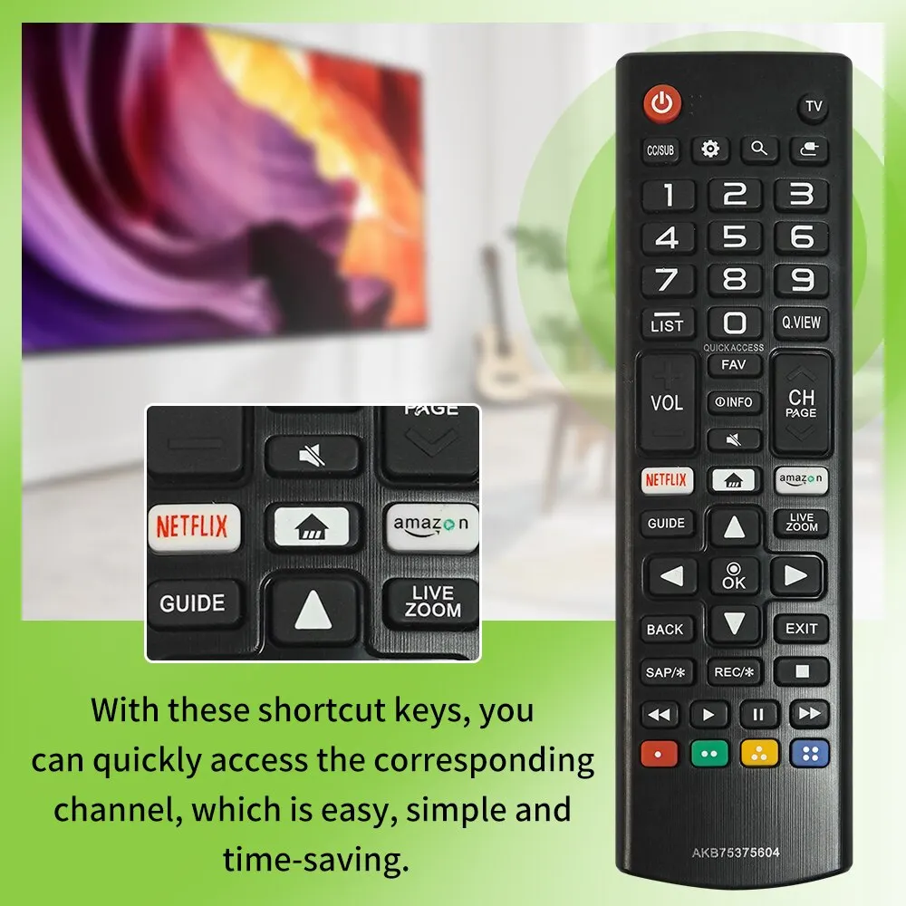 Baru Fit Remote Control cocok untuk LG TV pintar TV TV TV