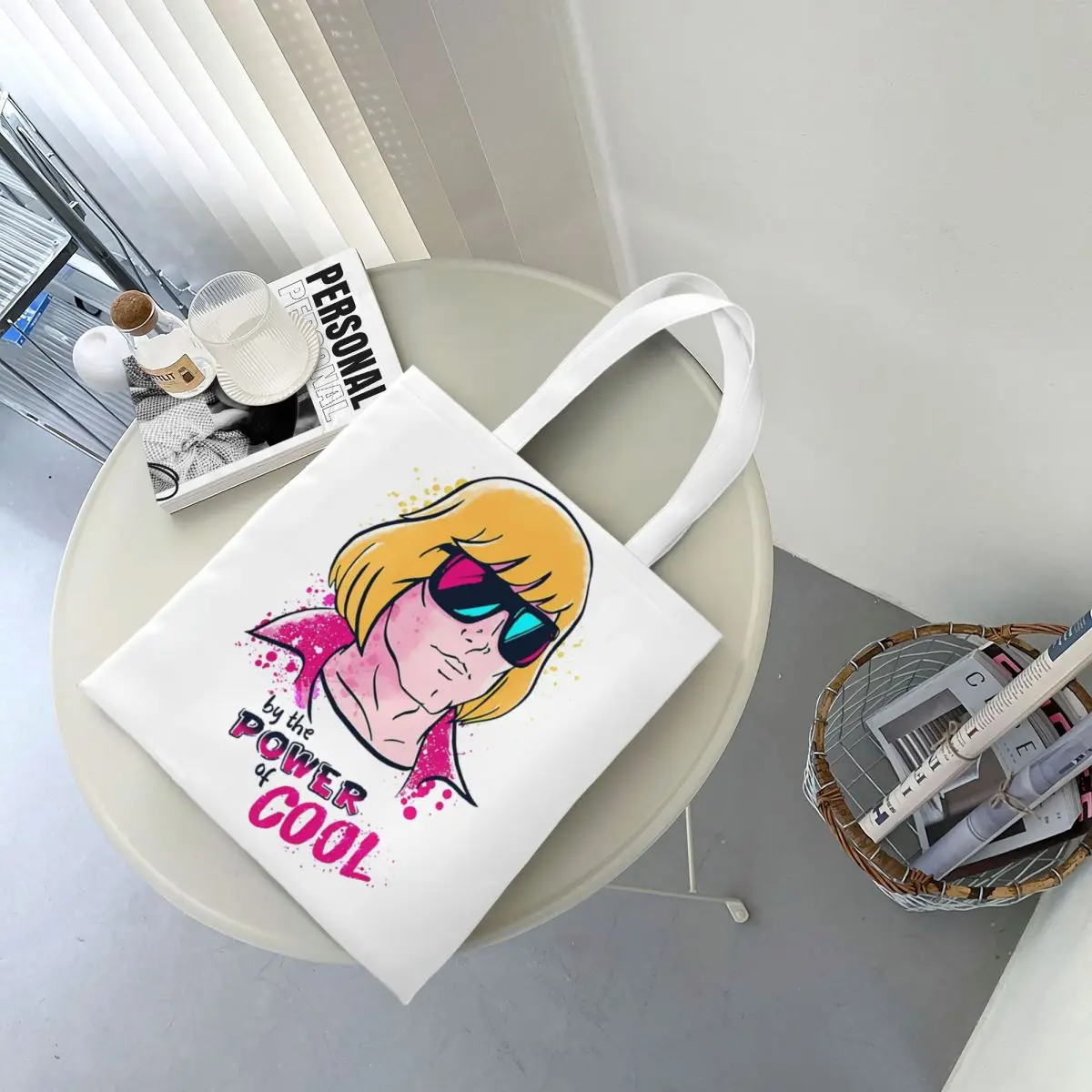 Masters Of The Universe Fun He-Man Canvas Tote Handbag Humor Parody He Man Heman Shoulder Bags Shopper Bags for Women