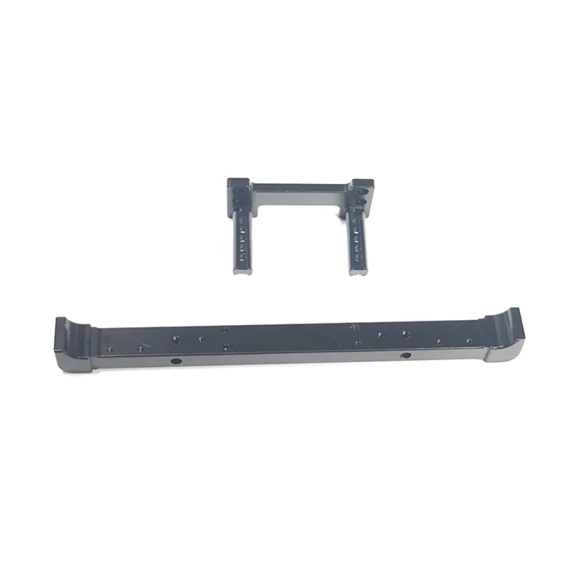 

Stable-For Mangniu 128 Wrangler Upgraded The Modified Metal Aluminum Alloy Bumper Back Bar And Trailer Buckle