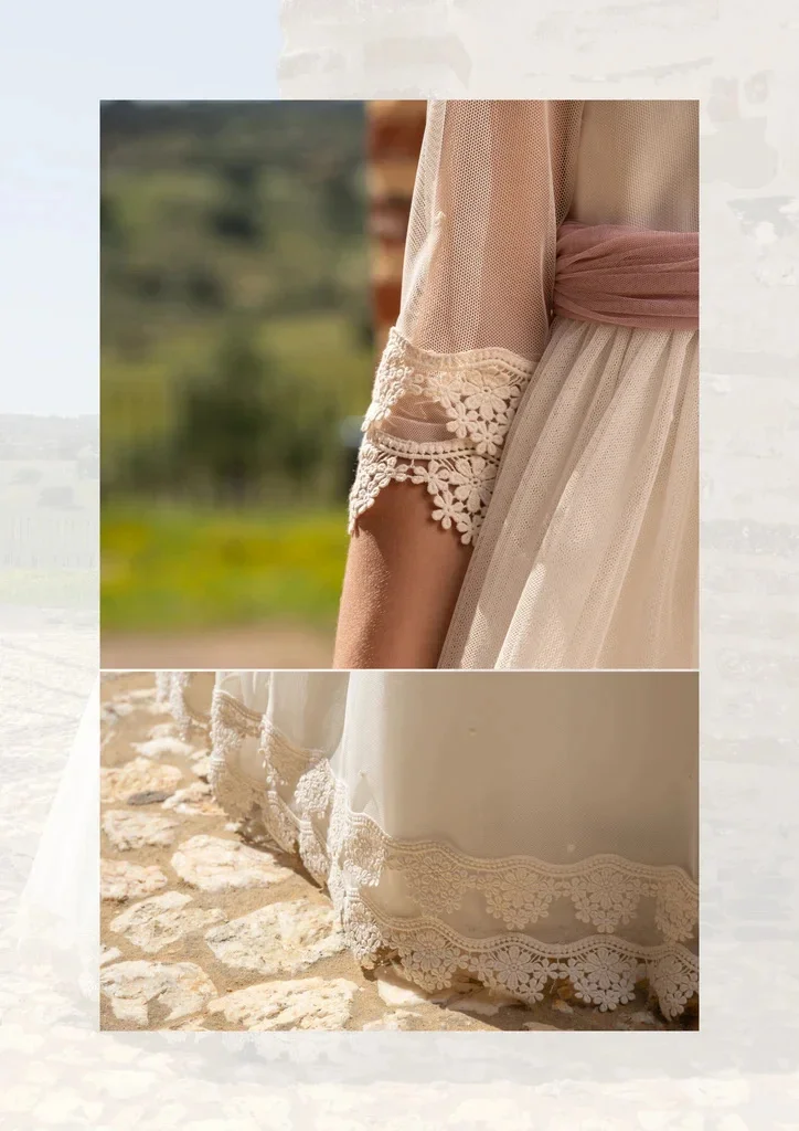 فساتين الأميرة زهرة فتاة مخصصة لحفلات الزفاف الدانتيل تول اللؤلؤ مع القوس رشيقة الطفل Quinceanera فستان حفلة عيد ميلاد