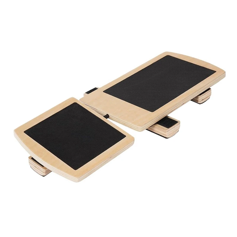 

Wooden Foot Stretcher Single Leg Balance Board Swing Balance Trainer Ankle Foot Strengthening Balance Board