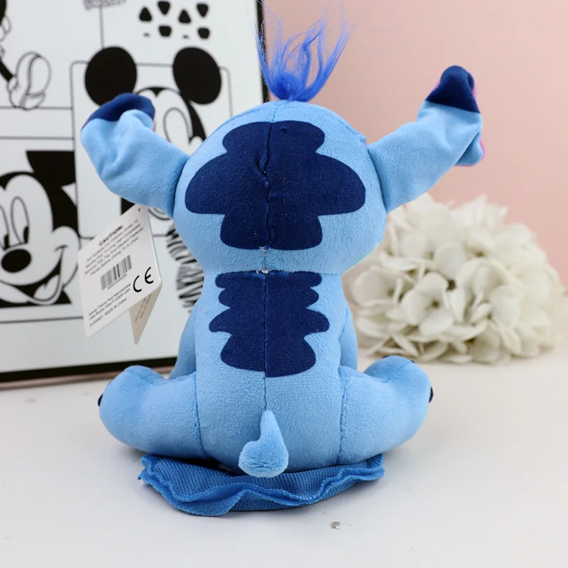 15cm Fun Stitch Shoulder Magnet Plush Toy Disney Stuffed Doll Kawaii Movie Anime Things Cute Funny Gifts To Girlfriend For Girls view 4
