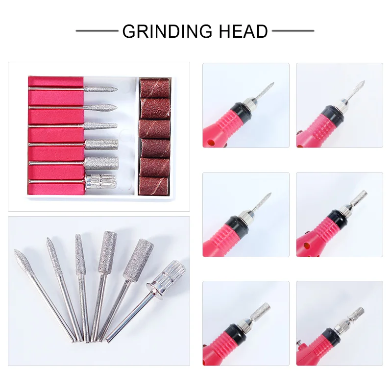 الكهربائية مسمار ساندر المهنية مسمار آلة الحفر معدات طحن قاطعة المطحنة مسمار ساندر ملف لأدوات صالون مانيكير