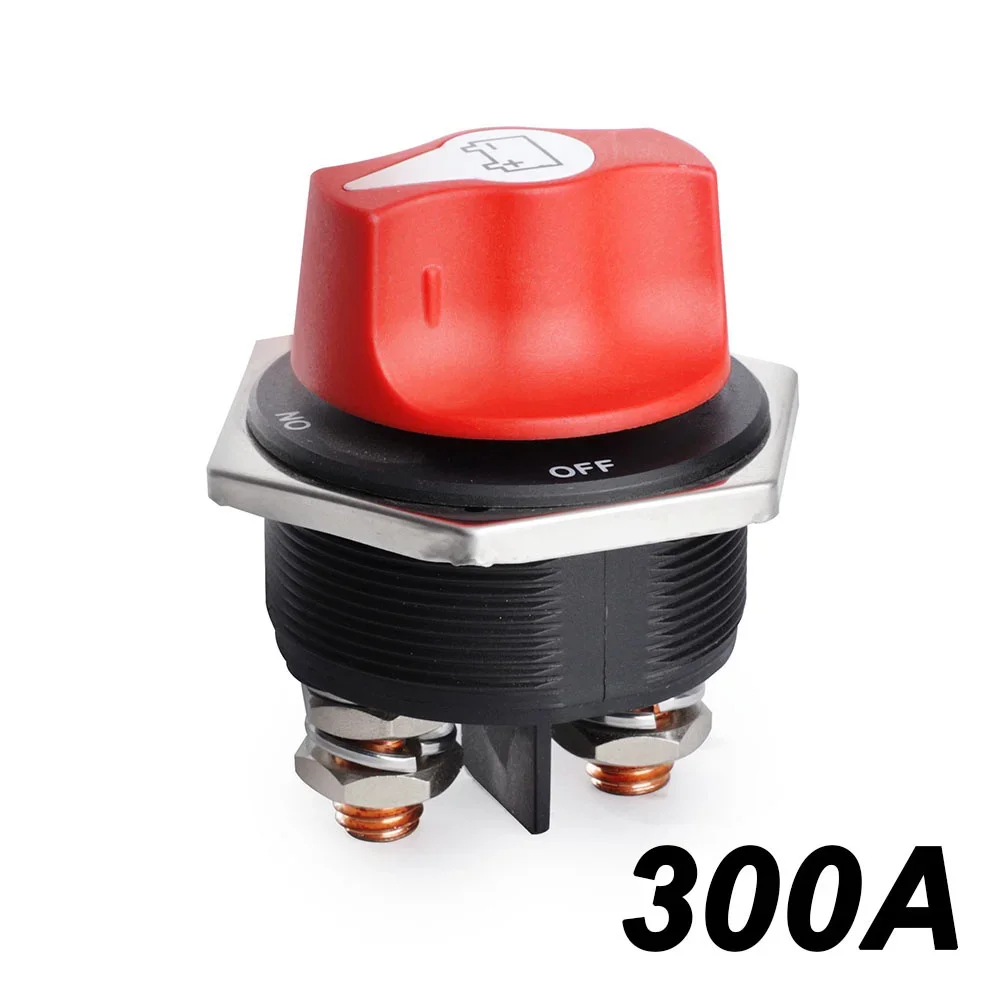50A 100A 200A 300A Battery Switch DC 32V Disconnecter Power Isolator Cut Off Switch Kit For Motorcycle Car Truck Marine Boat RV