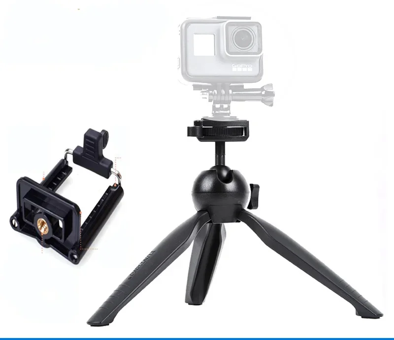 

Настольный самоштатив, мини-зажим для штатива для DSLR Gopro Hero4/3 +/3 SJCAM, подставка для телефона с экшн-камерой Yunteng 238