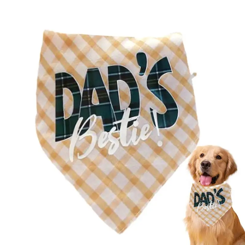 Pet Scarf For Dogs Soft Classic Plaid Pet Scarf Triangle Bibs Pet Cat Drool Scarf Pet Christmas Dog Cat Supplies For Christmas