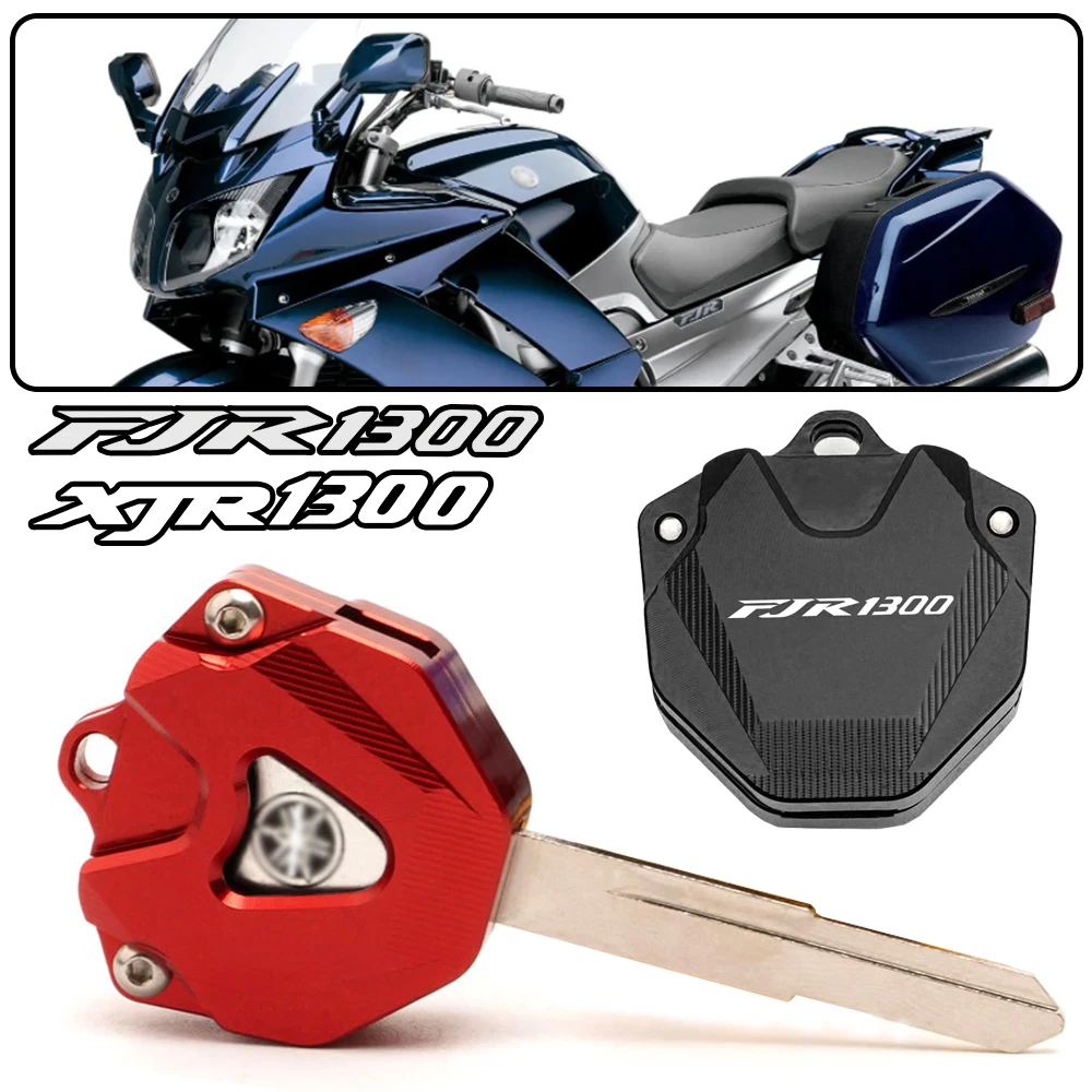 For YAMAHA FJR1300 XJR1300 FJR 1300 2011-2023 2022 CNC Key Case Cover Protective Shell Keyring Motorcycle Accessories With Logo