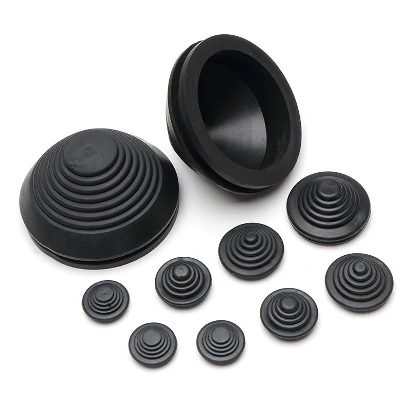 

Rubber Tower Type Protection Coil Snap in Grommet Pad Seal Ring O-ring Protective Ring Sealing Cap Hole Plug Wire Guard Ring