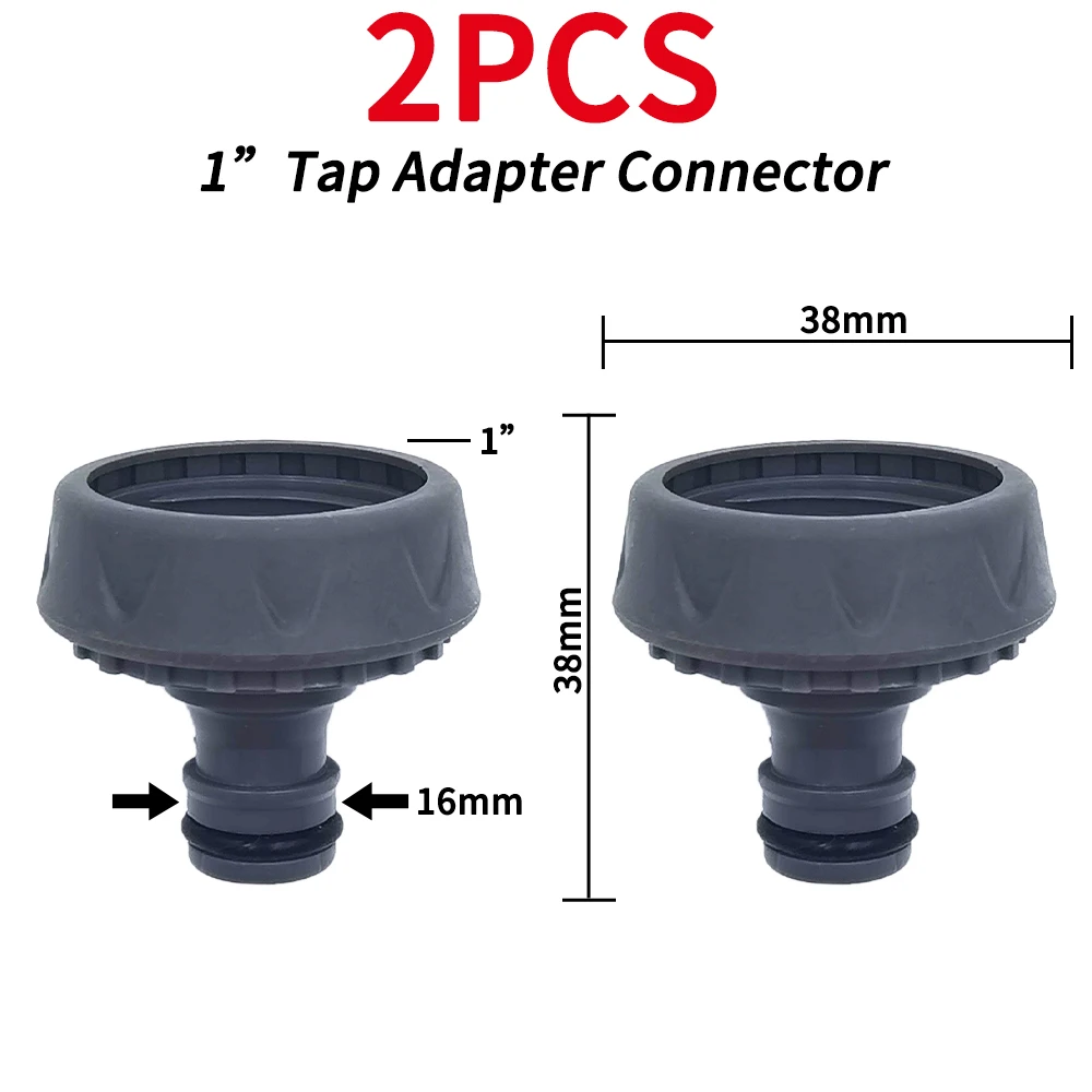 Garten-Wasserhahn-Adapter, Schnellanschlüsse, 1/2 Zoll, 3/4 Zoll, Tropfbewässerung, Wasserverteiler, Innengewinde, Außennippelverbindung, 1/4 Zoll Schlauch – Detail 3