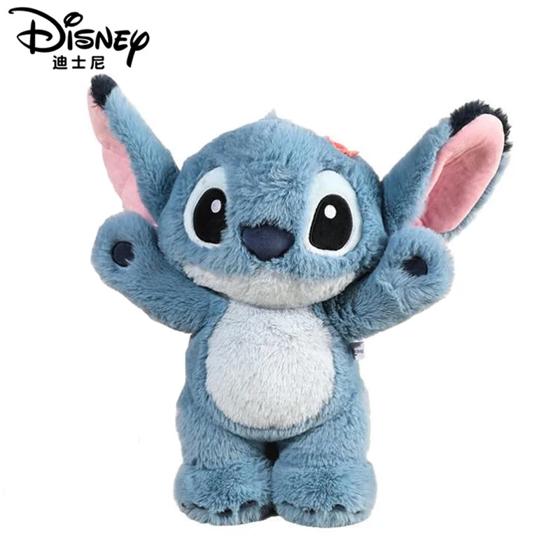 2025 Genuine Disney Big movie Kawaii Stitch Stuffed Toys Lilo&Stitch Plush Dolls Throw Pillow Children Birthday Christmas Gift
