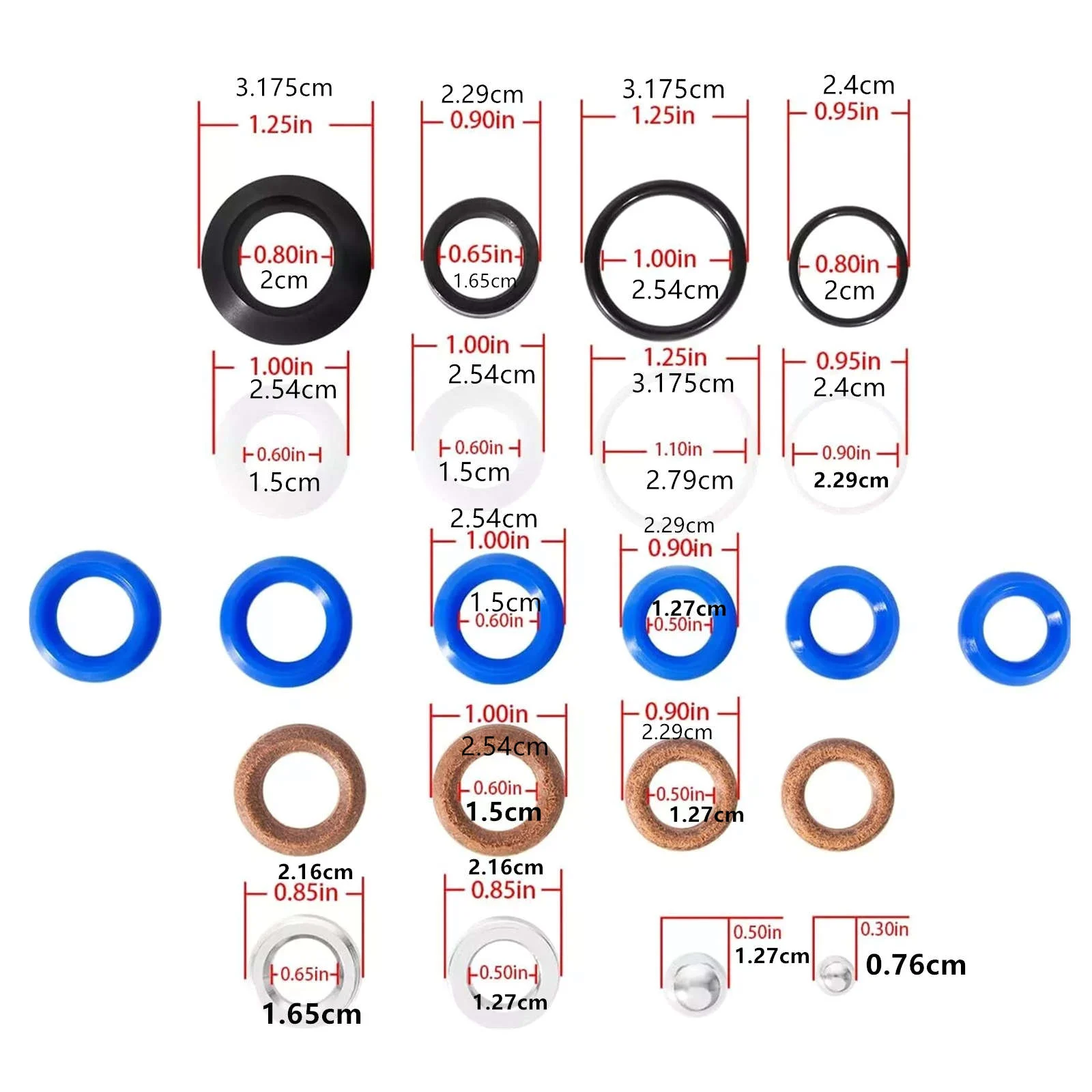 Pump Repair Packing Kit 244194 for Graco Airless Paint Sprayer 390 395 490 495 595 Complete Seal Rebuild Set Aftermarket