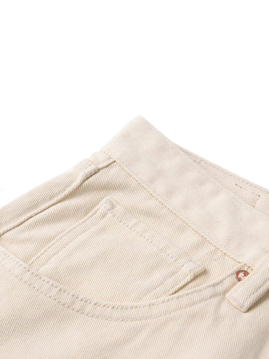 Simwood Classic Washed Cotton Denim Jeans 113OZ Casual Loose Fit Vintage Style mid Waist Zipper Closure Spring Autumn Wear