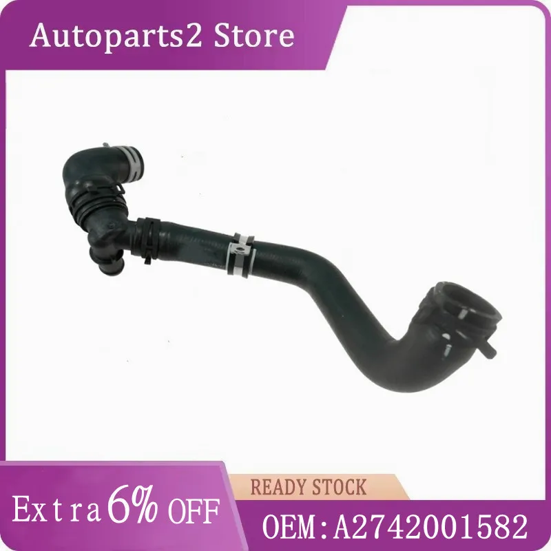 

Совершенно новый шланг охлаждающей жидкости A2742000300 A2742001582 2742000300 2742001582 для Mercedes Benz 2,0 M274