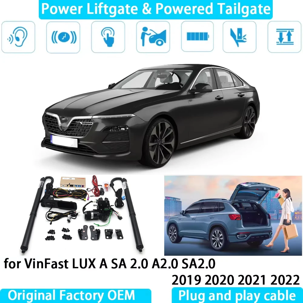 for VinFast LUX A SA 2.0 A2.0 SA2.0 2019-2022 Automatic Electric Power Liftgate Powered Tailgate Strut Tail Gate Lift System