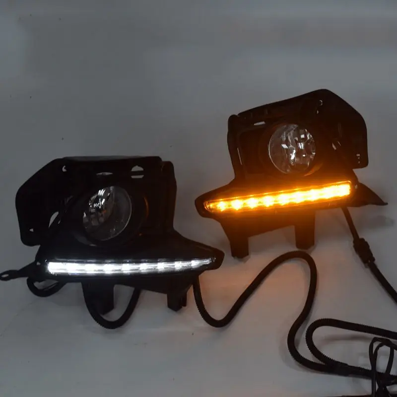 

SAARApplicable15New Highlander Daytime Running Light Set Toyota Highlander dedicated light guide daytime running lights