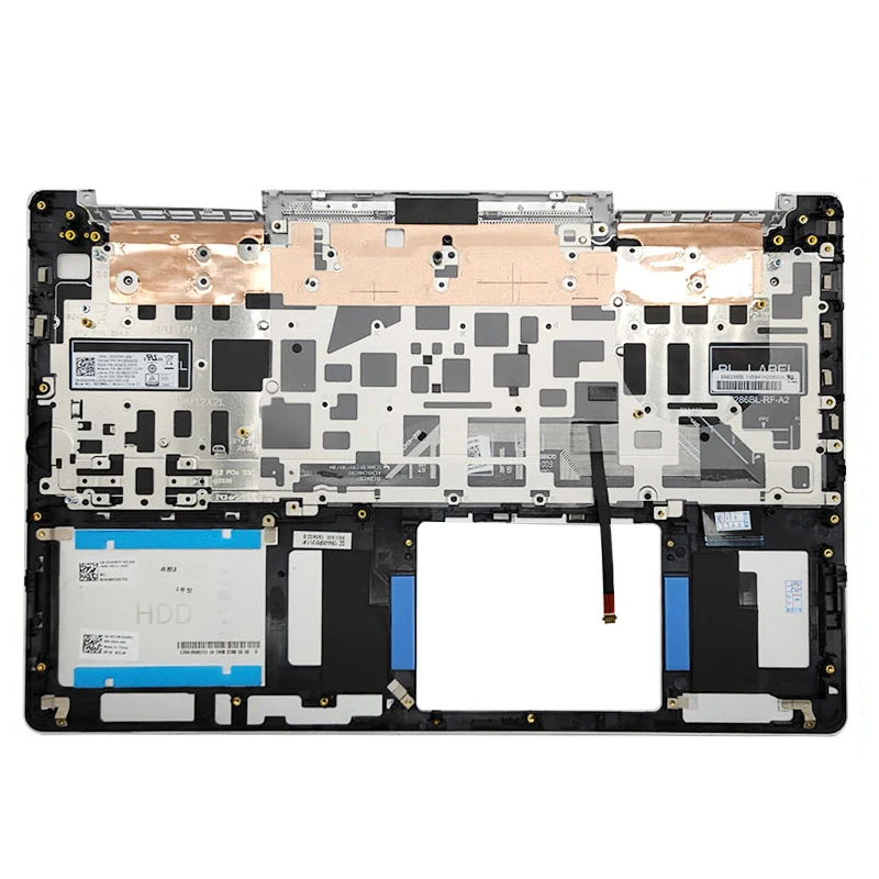 Imagem -03 - Palm Resto Teclado para Dell 15 7000 7591 7590 Portátil Capa Superior Case