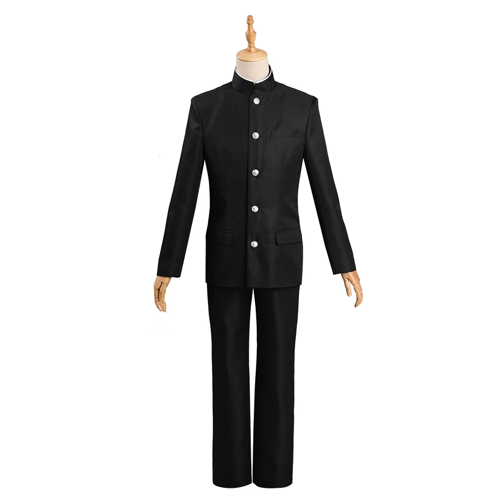 Hainsaw homem yoshida hirofumi cosplay traje uniforme escolar roupas halloween carnaval terno role play para homem adulto