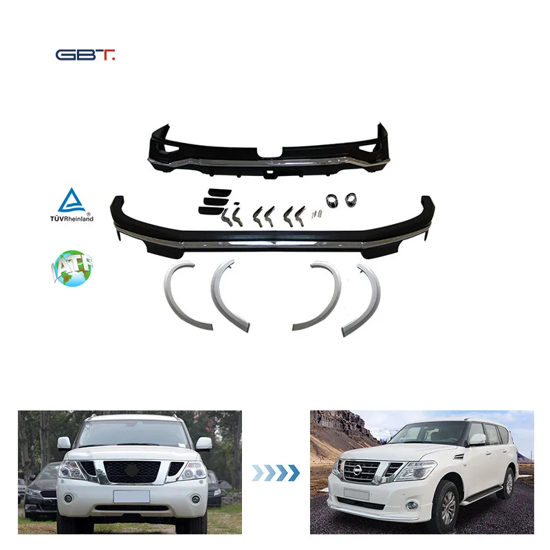 

ZAIQU Brand Bumper Lips Tuning Accessories for 2016-On Nissan Patrol Y62 Model Exterior Upgrade
