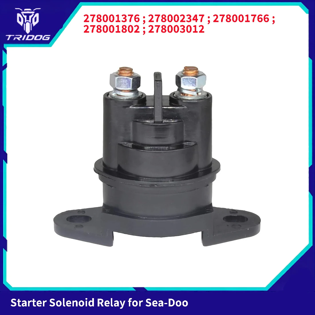 Seadoo Starter Solenoid Relay For SEADOO 130 155 185 215 255 260 300  GTI Wake SE GTR GTX RXP RXT 278001802 278003012 278001766