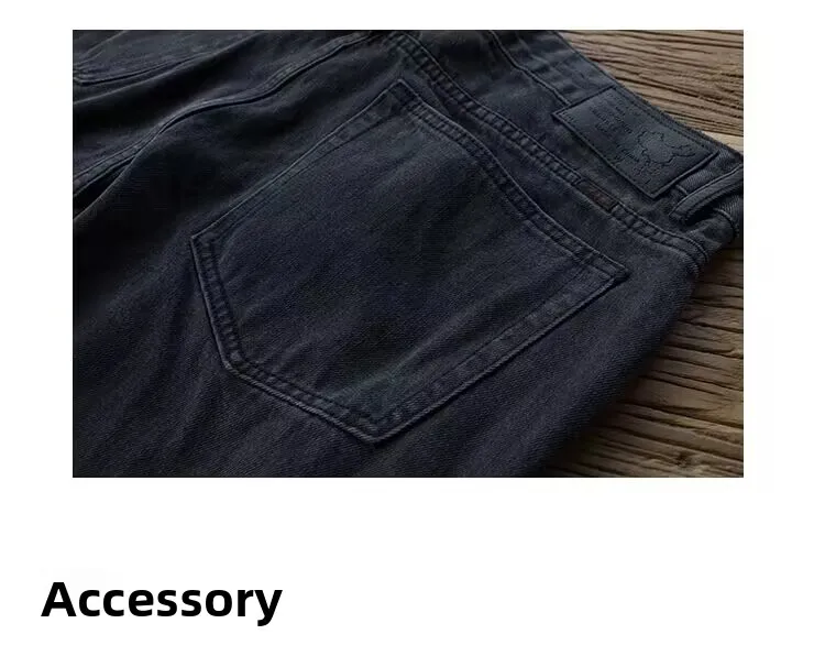 Vêtements de travail pour hommes, jean, ample, droit, résistant à la saleté et à porter, décontracté, Faion urbain, multi-biche, étanchéité à l'eau