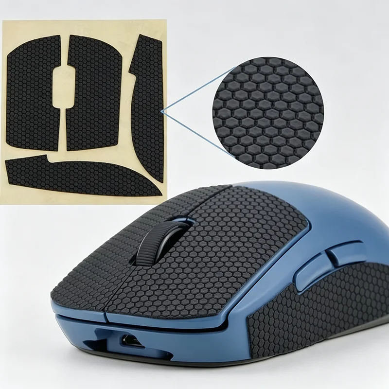 1 Set Anti Slip And Sweat AbsorptionMouse Grip Tape Skate Handmade Sticker Wireless Mouse Foot Stickers