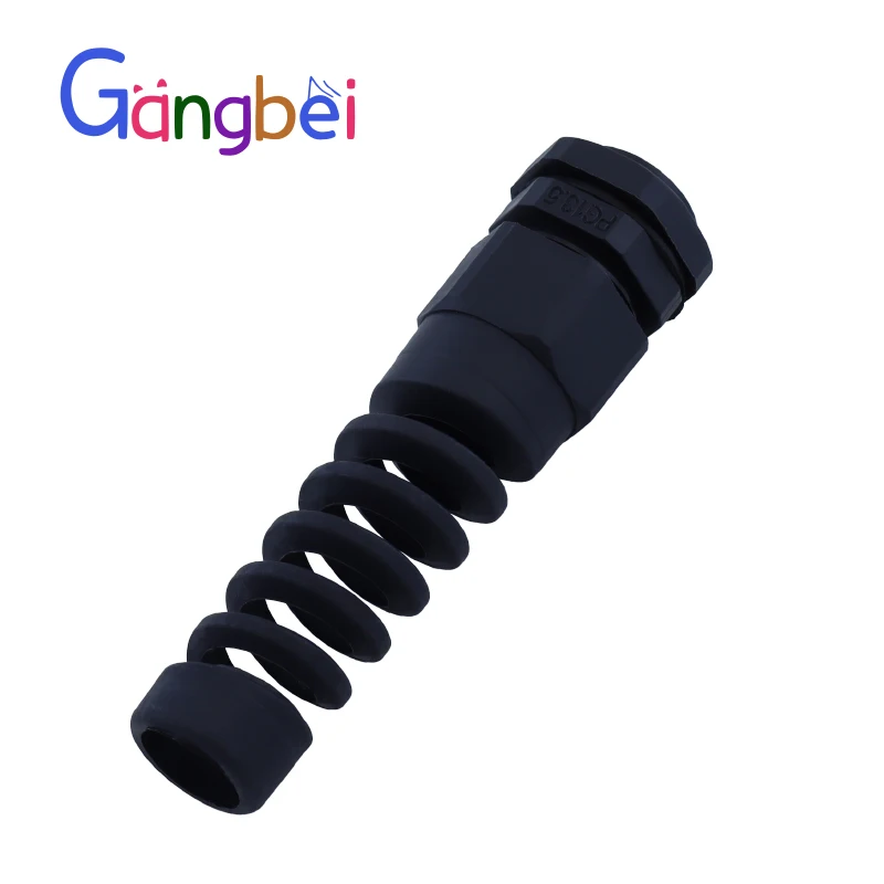 PG13.5 Spring loaded joint Torsion resistance type bending waterproof connectors Glen head protection cable joint Gangbei