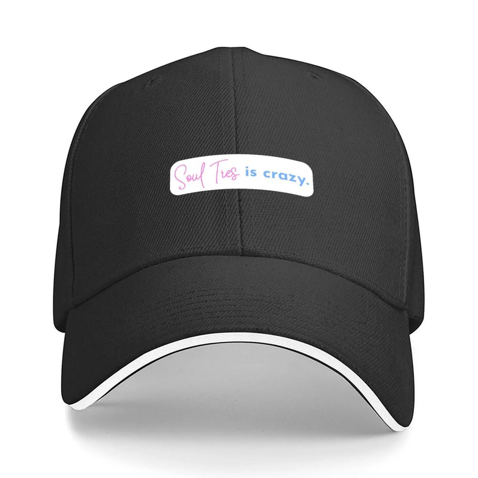 

Soul Ties is Crazy - Love Island USA Quote Baseball Cap black Beach Outing Luxury Hat hard hat Women's Beach Men's
