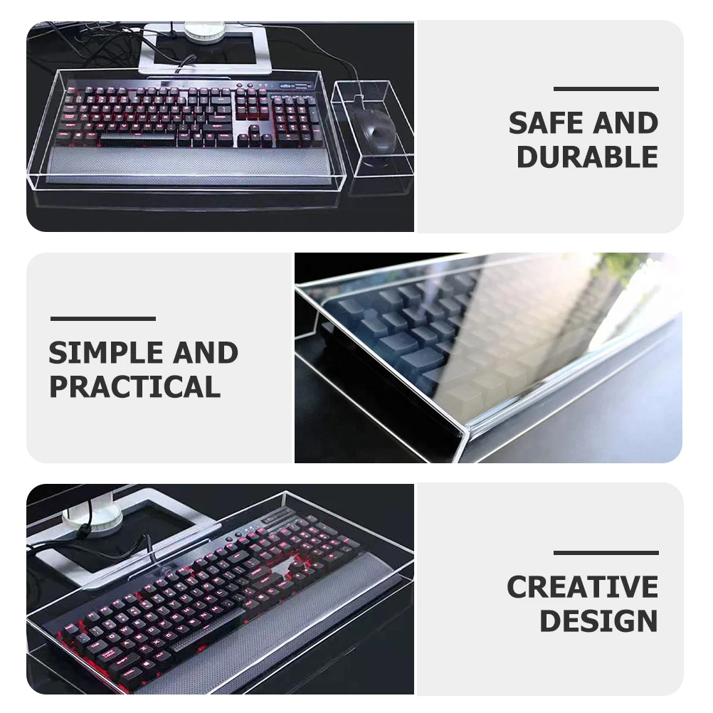 Keyboard Skin Accessories Cover Protector Multifunction Dust Sleeve Water- Proof Acrylic Water-proof