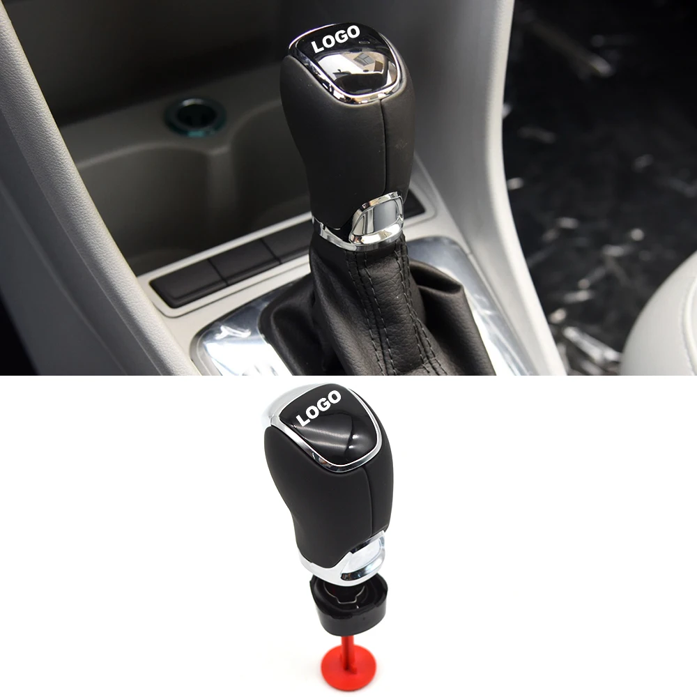 

Car Accessories DSG Gear Shift Knob Head Handball Leather For SKODA Octavia Superb