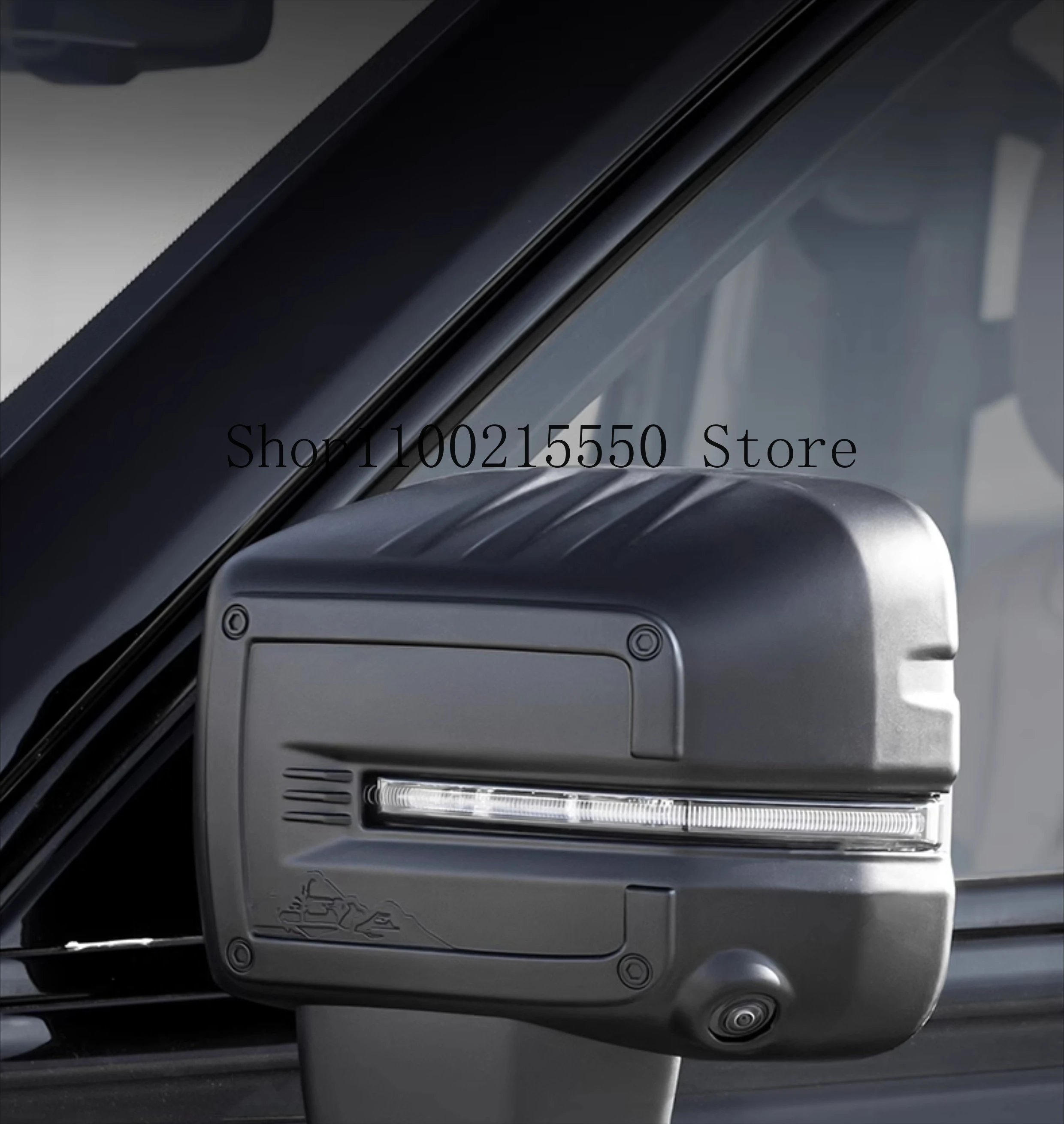 Suitable The Great Wall Haval Second-Generation H9 Rearview Mirror Protective Cover Blackening And Reversing Mirror 2024-2025