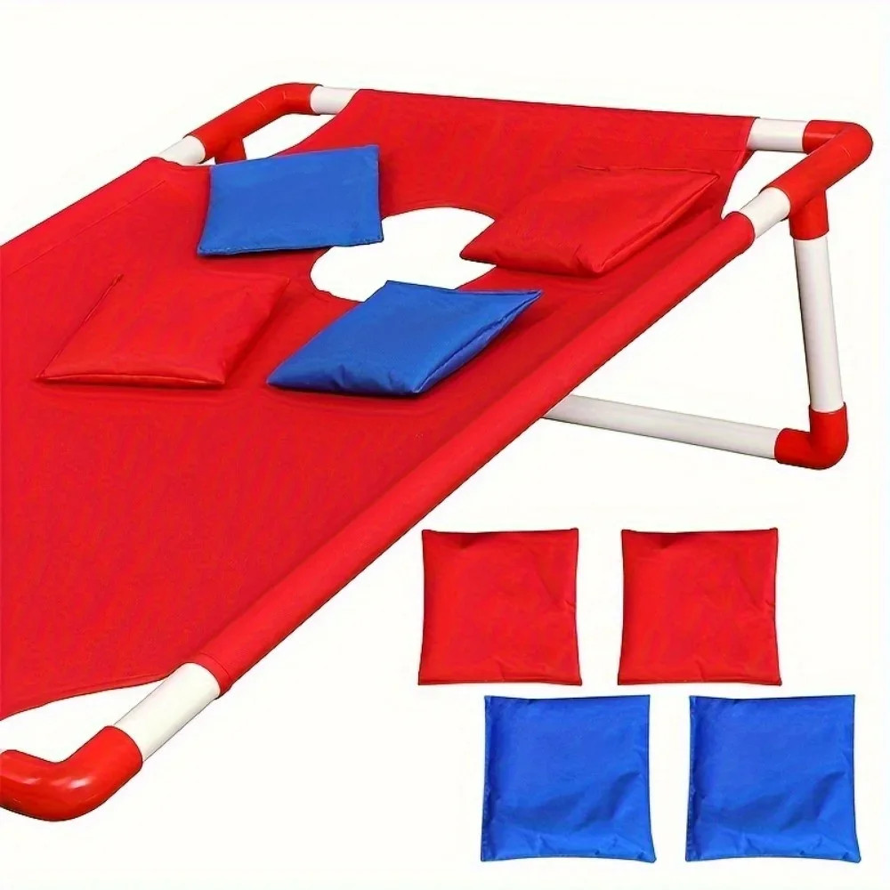 Jeu de lancer de sacs de sable pour enfants en plein air, planche d'entraînement, jouet de lancer, jeu de société rebondissant, Sports de plein air