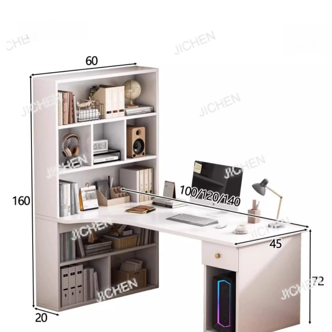 

Большой компьютерный стол, книжная полка, угловые столы, домашний настольный компьютерный стол, L-образные длинные письменные столы, двойной игровой стол для киберспорта