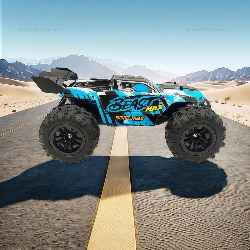 جديد SG116PRO/MAX 1:16 مقياس سيارة التحكم عن بعد 80 كم/ساعة فرش الدفع الرباعي على الطرق الوعرة الانجراف سباق السيارات للأطفال والكبار