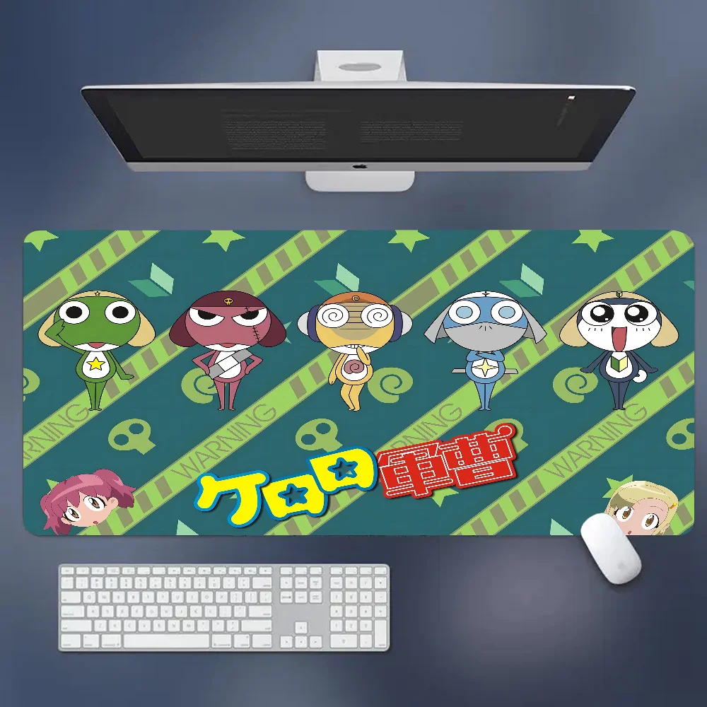 Funny Cartoon Keroro Gunsou Frog Fashion Gamer Speed Mice Retail Small Rubber Mousepad Size For Keyboards Mat Boyfriend Gift